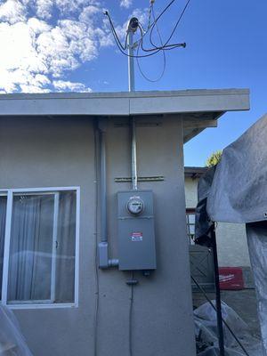 Electrical panel upgrade 200 amps