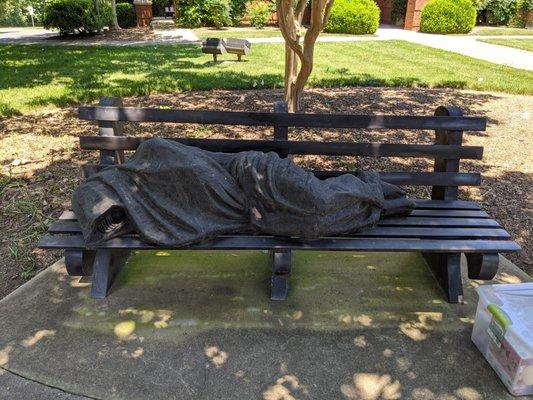 Homeless Jesus, Davidson