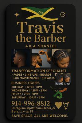 Travis The Barber
