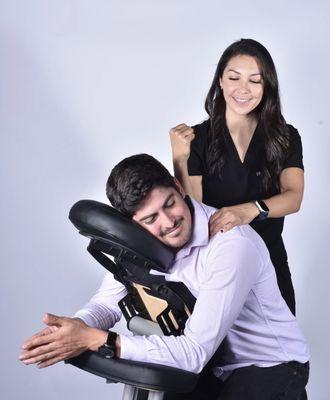 Chair massages in studio or mobile