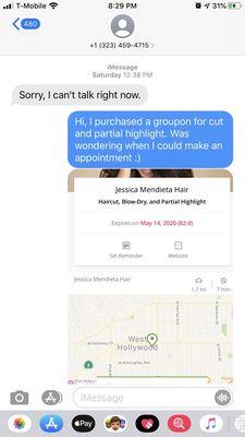 Jessica Mendieta Hair