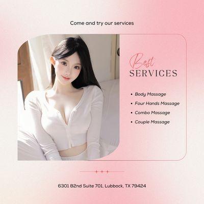 Come and try our services