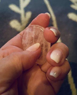 Nails look great with my comfort stone.