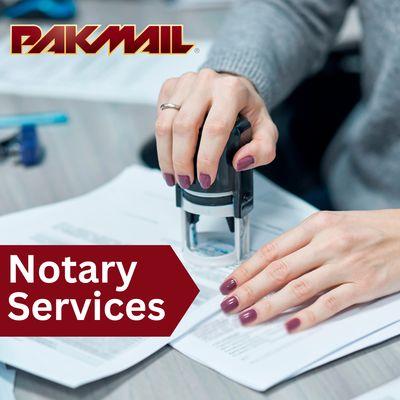 Notary Services - PakMail Oakdale, CA - No appointment needed.