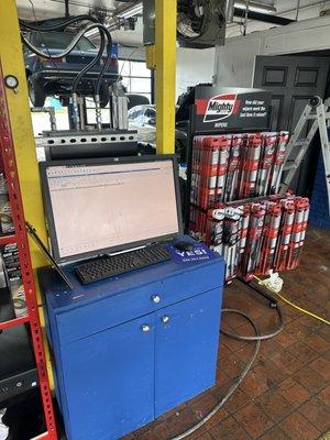 We sell and install wiper blades for a major selection of automobiles