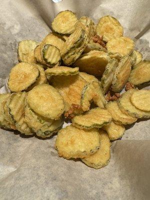 Fried Hand-Breaded Pickle Chips