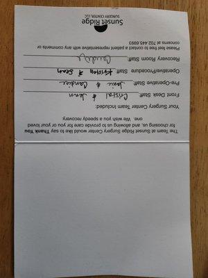 Remember these names. They'll blame it on the doctor but I know someone who works in the business who said they do this all the time.