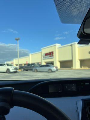 Store and plenty of parking