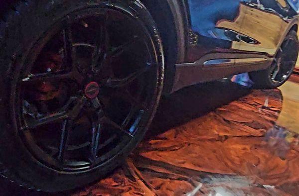 Lava flow metallic epoxy floor design. Visit www.masonrycraftcoatings.com to plan your next project - Call for a free quote today!