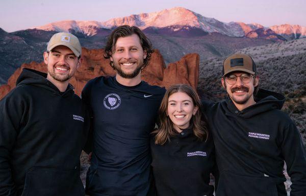 Hello! We're Purple Mountain Plumbing.