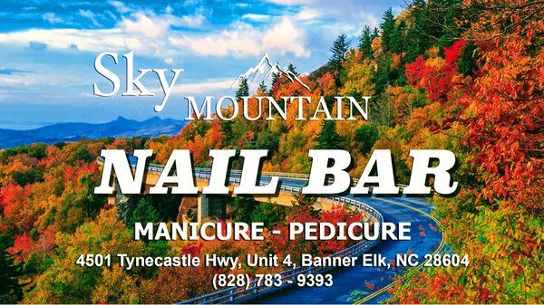Sky mountain nail bar