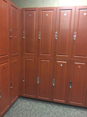 Gym lockers