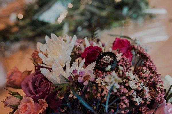 Inside ring designed by Gary