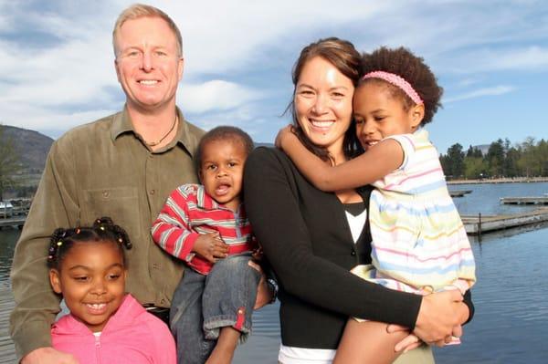 We cut all hair types. Children are my specialty.