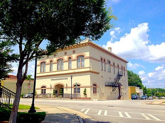 Downtown Sylvania on a long ride.