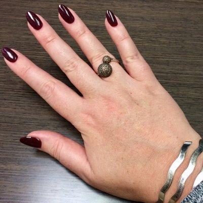 Flawless, perfect nails, as always! Thank you, Linda!