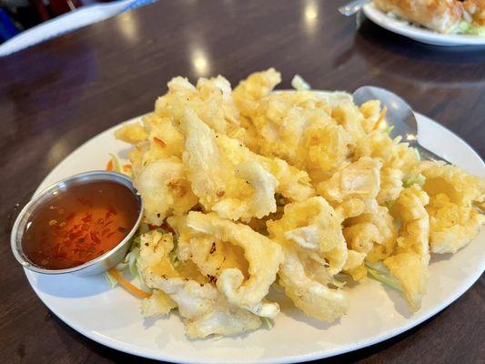 Fried calamari
