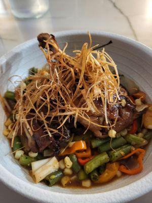 The Duck confit! Delicious