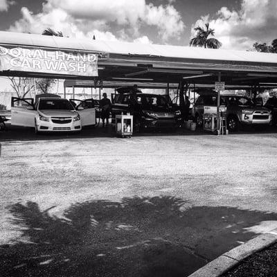 Best damn place in the MIA to get a car wash. @Doral Hand Car Wash.