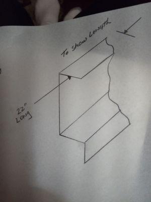Drawer support slide guide, needed eight.