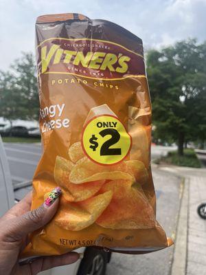 They sell my favorite chips from my childhood Vitner's Tangy Cheese.
