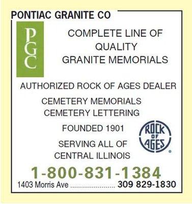 Pontiac Granite Co.
