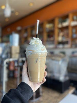 White chocolate peppermint mocha