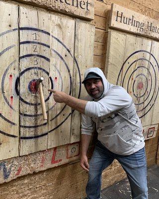 Hurling Hatchet