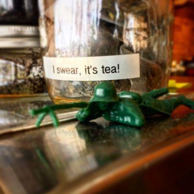 They take their tea just as seriously as their coffee!!!