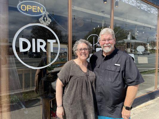 Celia and Craig Holt, Dirt Mercantile
Shopkeeper