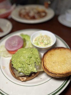 Guacamole Swiss Bacon Burger