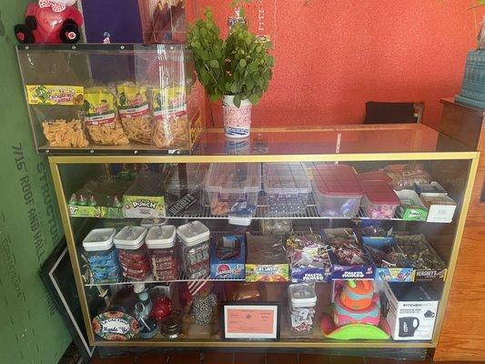 Candies and Snacks for Sale