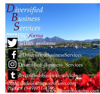 Artwork with our social media accounts/ website