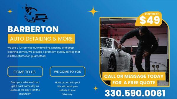 Barberton Auto Detailing & More