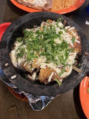 Seafood molcajete