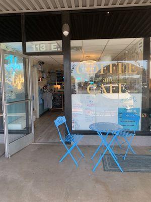 Entrance from the plaza