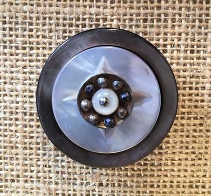 Vintage Button Art by Anne Boyer