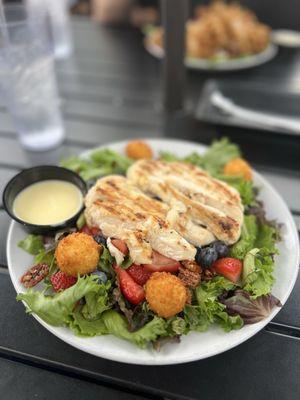 Fried Goat Cheese & Mixed Berry Salad - Half