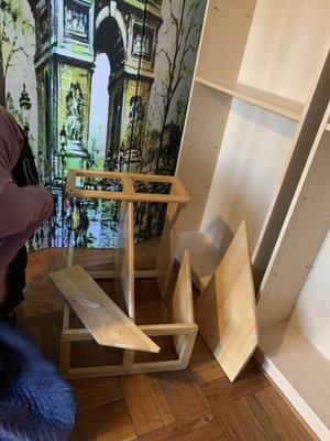 Broken table