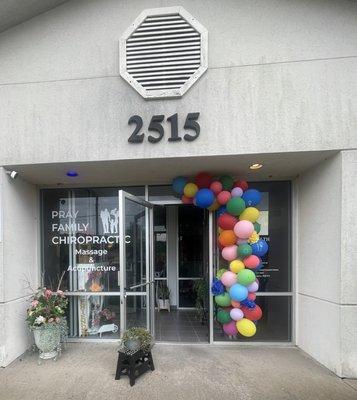 Ste. A on the left side.