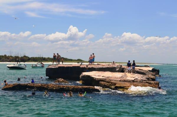 Ft De Soto Ferry to Egmont Key
