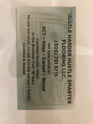 Hustle Harder Hustle Smarter Flooring