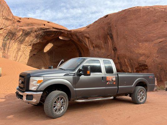Monument Valley Rain God Mesa Tour