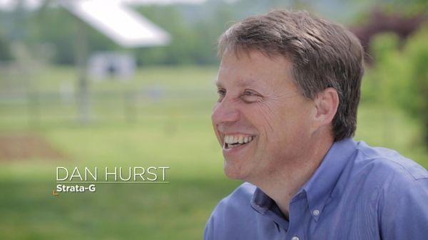 Screengrab from an interview - we love hearing your WHY