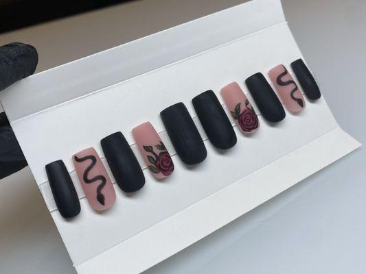 Custom press on nails