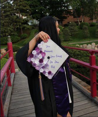 Custom graduation cap