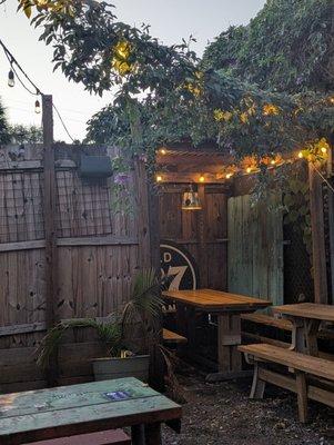 Lights switch on after a certain hour