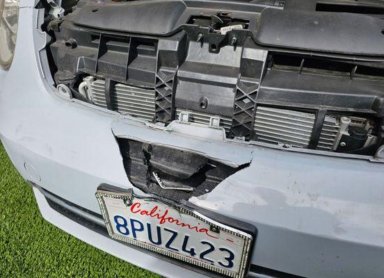 They did amazing repair! They were able to save my bumper and made it look seamless aswell.