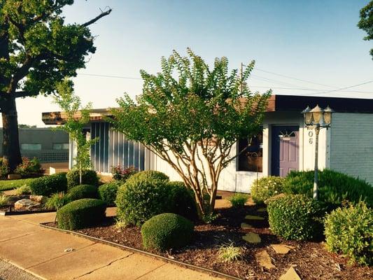 Front of Dr. Moore's Office