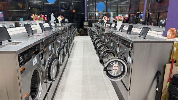 Every night we clean each machine and prepare them for the next day.